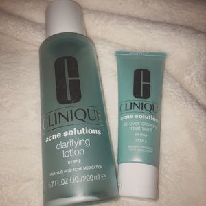 clinique acne solutions step 2&3